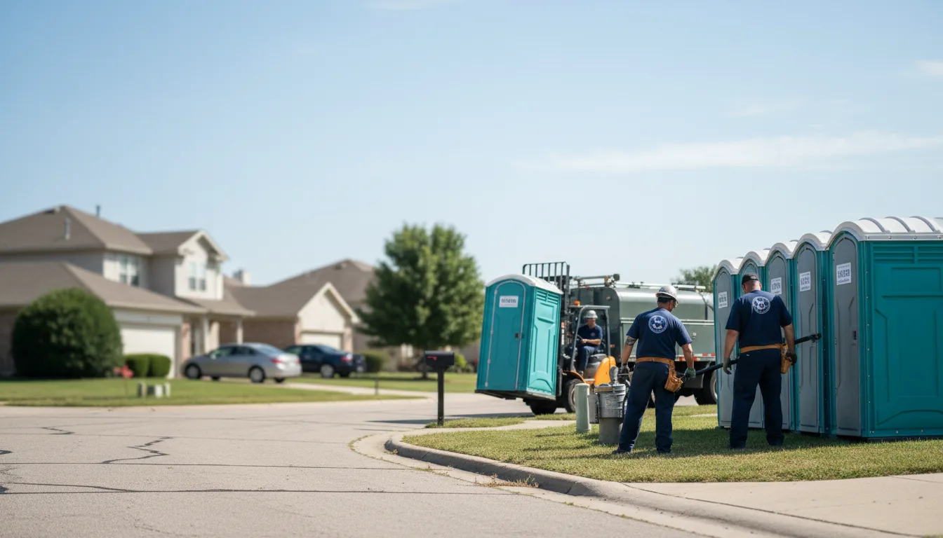 Porta Potty Rental in Rock Creek, OH near me